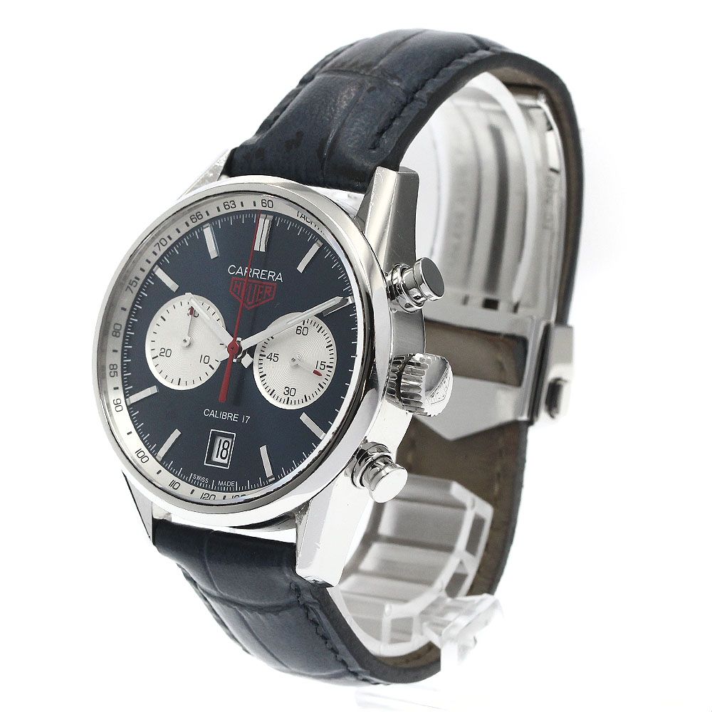 タグホイヤー TAG HEUER CV211A カレラ リミテッドエディション キャリバー17 自動巻き メンズ 保証書付き_883090 タグホイヤー TAG HEUER CV211A カレラ リミテッドエディション
