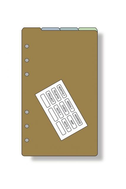 まとめ レイメイ藤井 ダヴィンチ リフィル 聖書 カラーインデックス 4区分 DR329 ×30セット