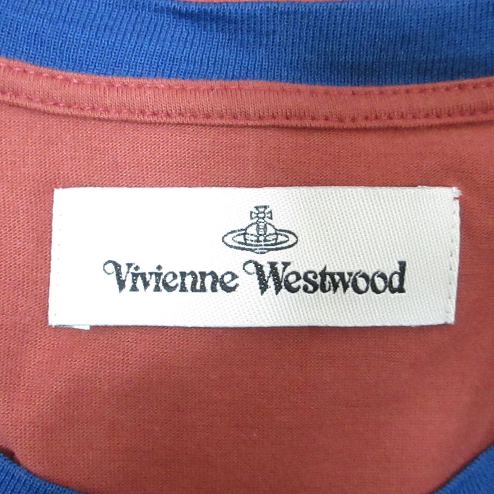 美品 Vivienne Westwood ヴィヴィアンウエストウッド Kiss Oversized 絵画 オーバーサイズ 半袖 Tシャツ カットソー S マルチカラー メンズ レディース 古着 中 美品 Vivienne Westwood ヴィヴィアンウエストウッド Kiss