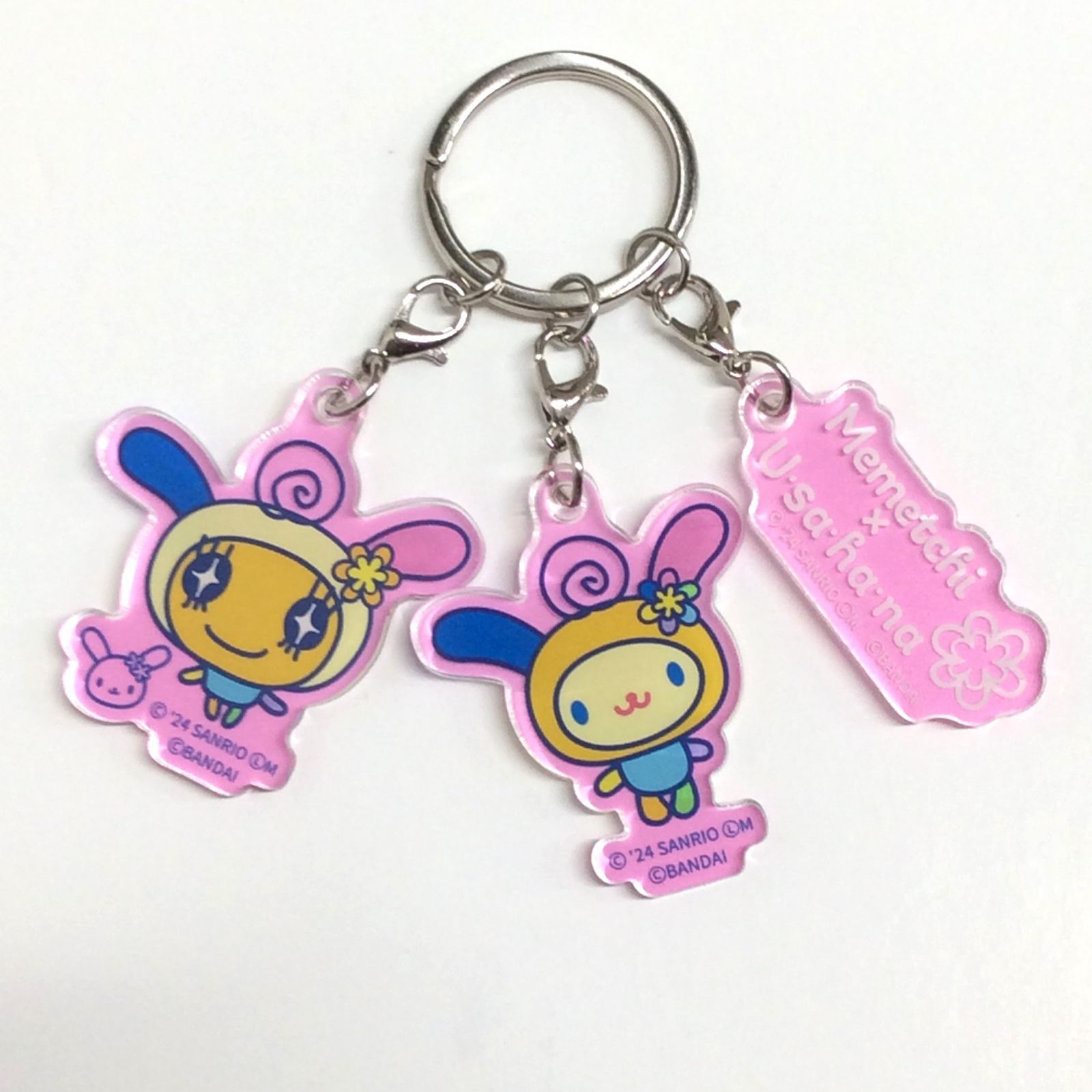 j251【新品・未使用品】めめっち×ウサハナ 3連アクリル