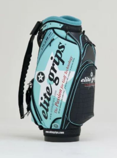 エリートグリップ elitegrips ツアーモデルキャディバッグ エリートブルー×ブラック