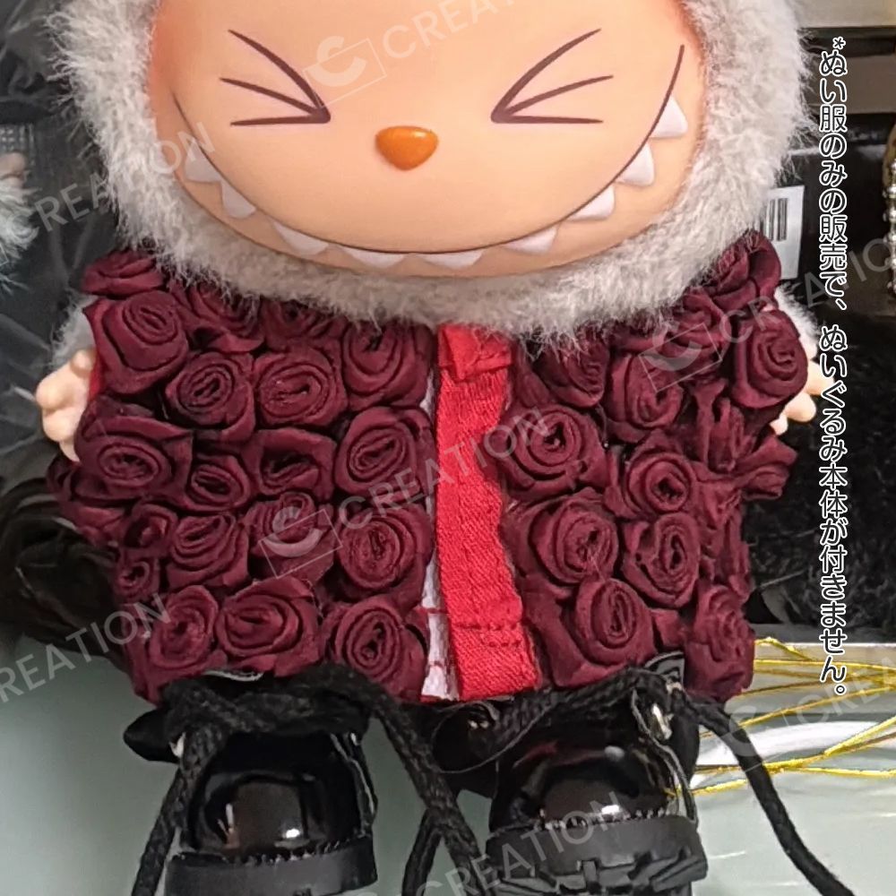 Labubu】 ぬいぐるみ服 BIGBANG G-DRAGONジヨン着用風 15-17 / BIGBANG