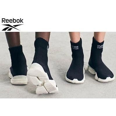 リーボック SOCK RUN.R ソックススニーカー 黒 27cm ソックランR