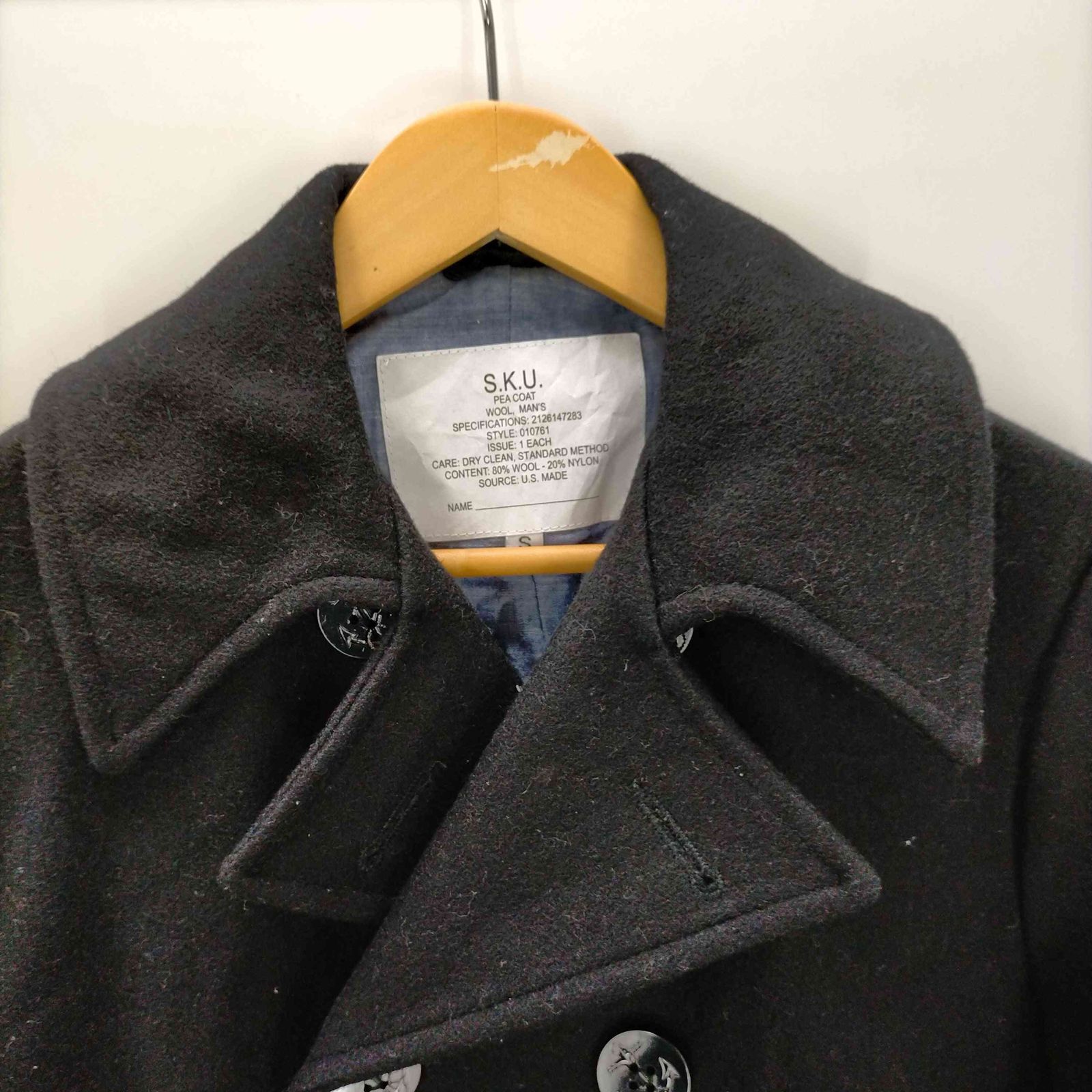 514.EDIFICE MELTON P-COAT Pコート メンズ ピーコート 514.EDIFICE MELTON P-COAT Pコート メンズ ピーコート メンズ