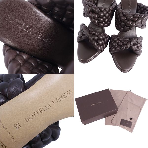 未使用 ボッテガヴェネタ BOTTEGA VENETA サンダル イントレ