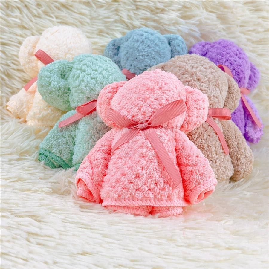 タオルハンカチ プチギフト ハンカチ ベアー ハンドタオル かわいい ギフト プレゼント 退職祝い プレゼント 結婚式 お返し 12 WWW_SKLAD-KIRPICHA_RU