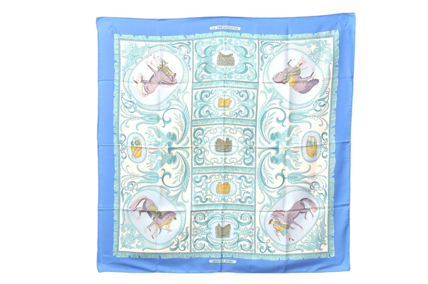 HERMES LA PRESENTATION スカーフ HERMES エルメス カレ 90 スカーフ 