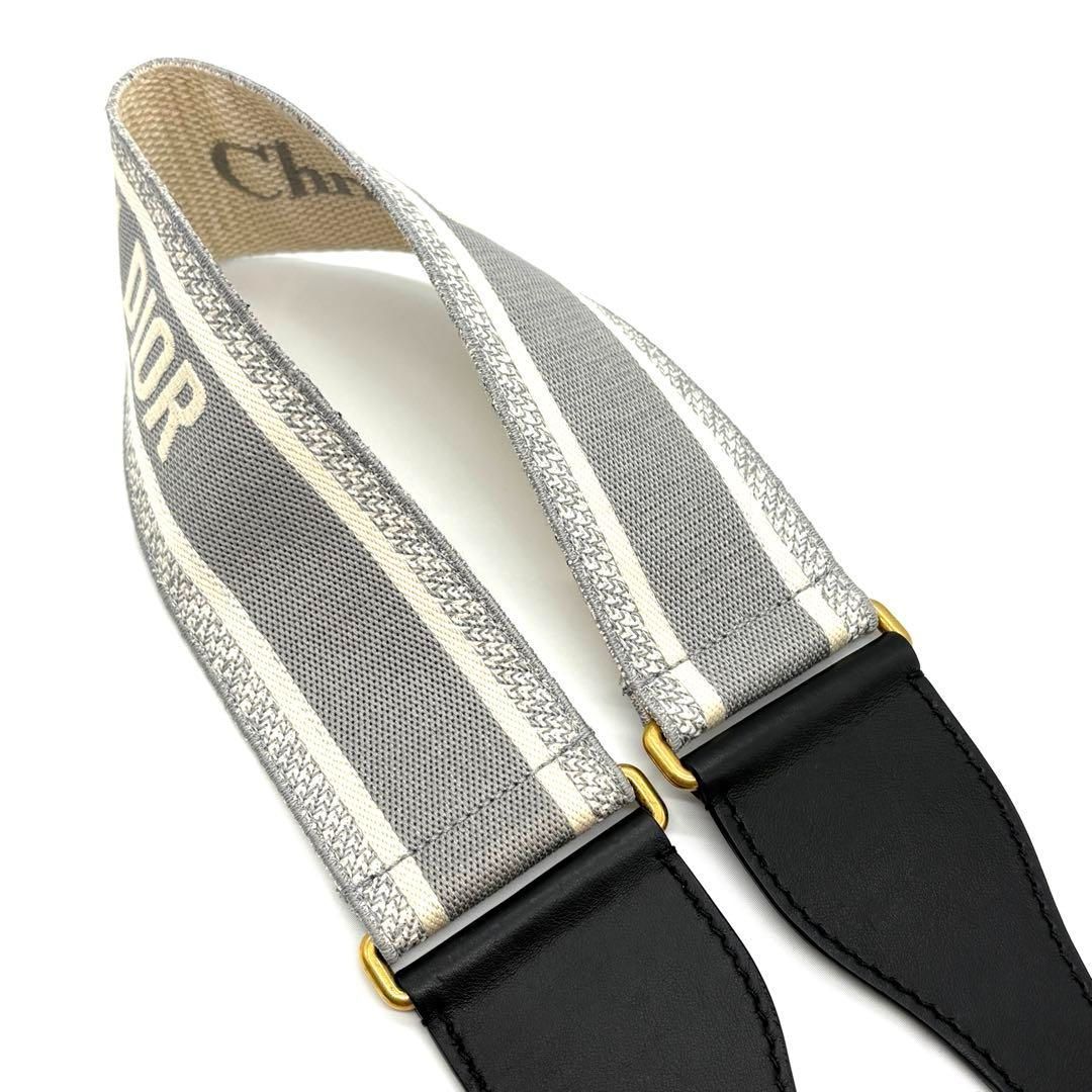 【美品】Christian Dior ベージュ ベルト Reversible Saddle Belt Trench Beige and Biscuit Smooth