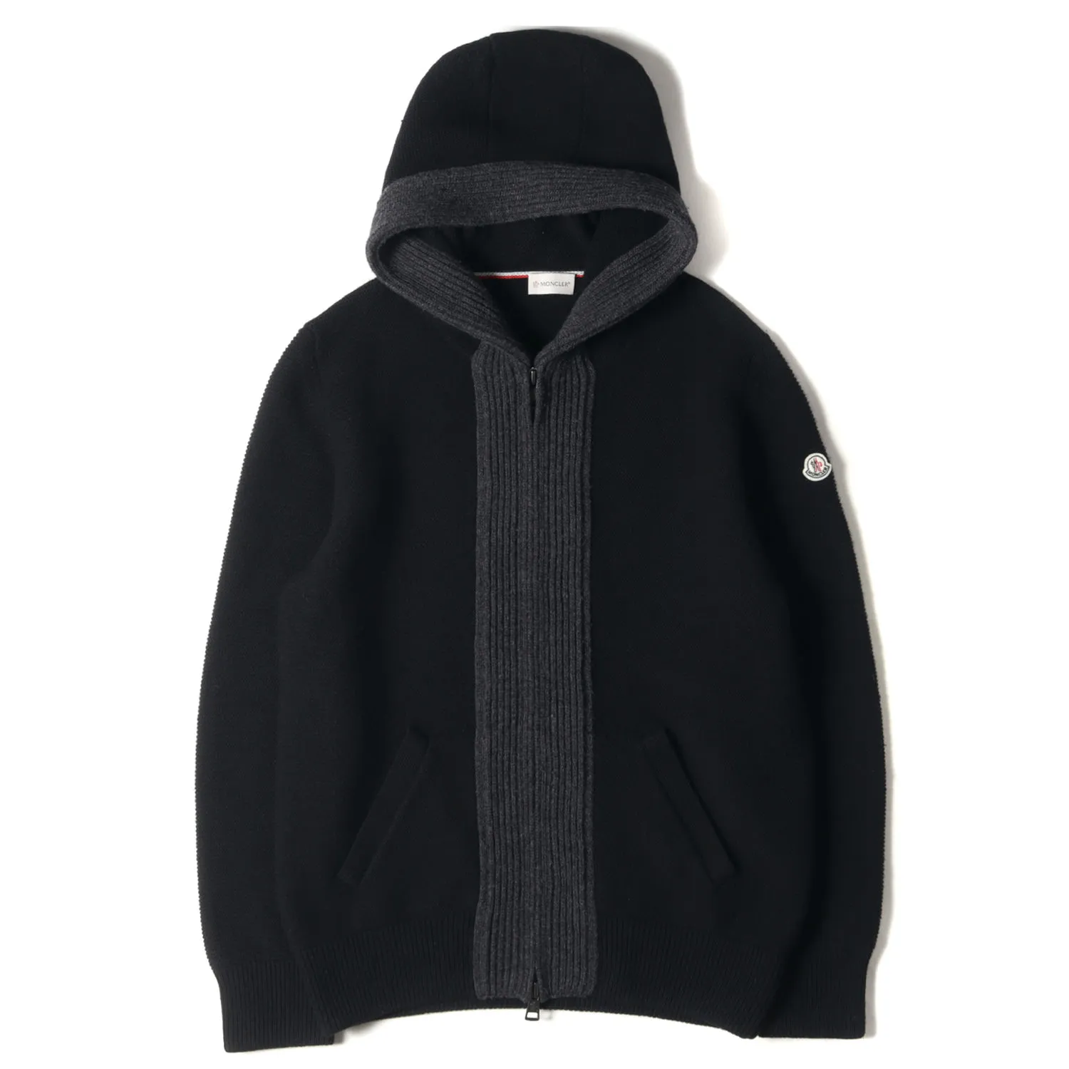 MONCLER モンクレール パーカー サイズ:XL 16AW フーデッド ウール