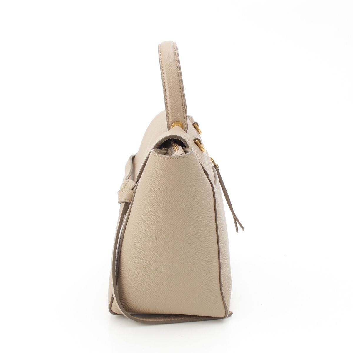 セリーヌ ベルトバッグ ナノ ドラムドカーフスキン 2WAY ショルダー  