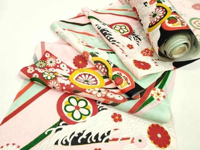 着物反物セット Y-493 着物反物セット 7点 七五三 7歳 着物フルセット