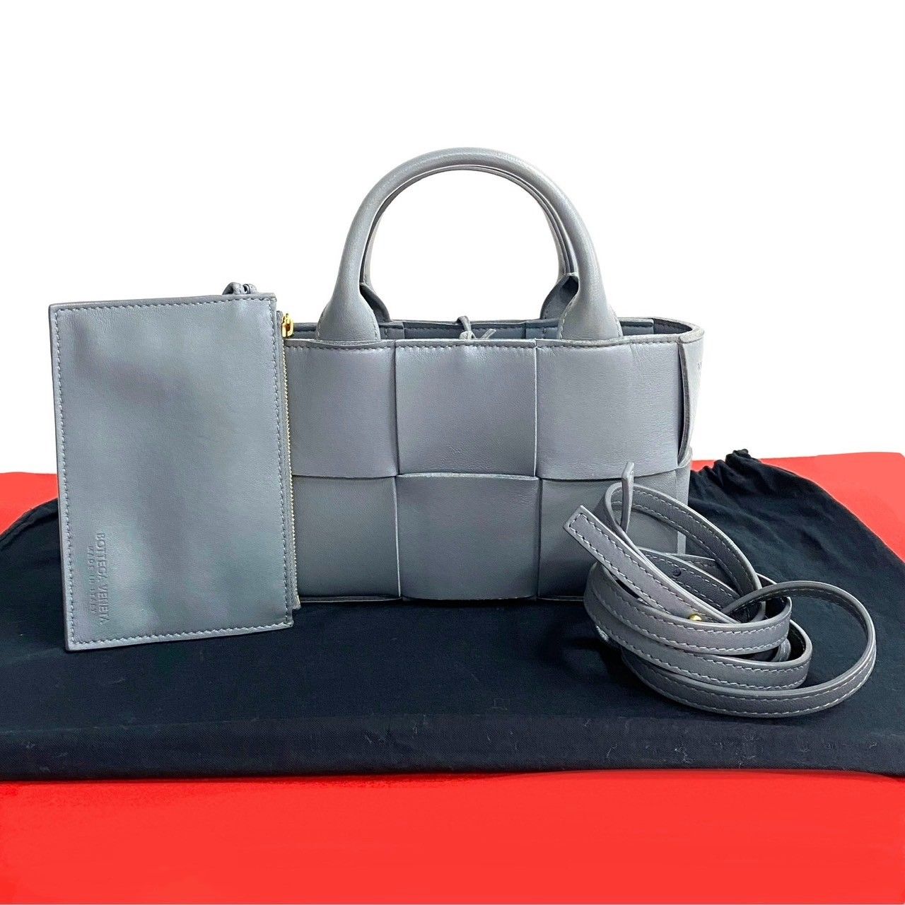 Bottega Veneta グレー レザー ショルダーバッグ 楽天市場】ボッテガヴェネタ BOTTEGA VENETA ショルダーバッグ ポーチ