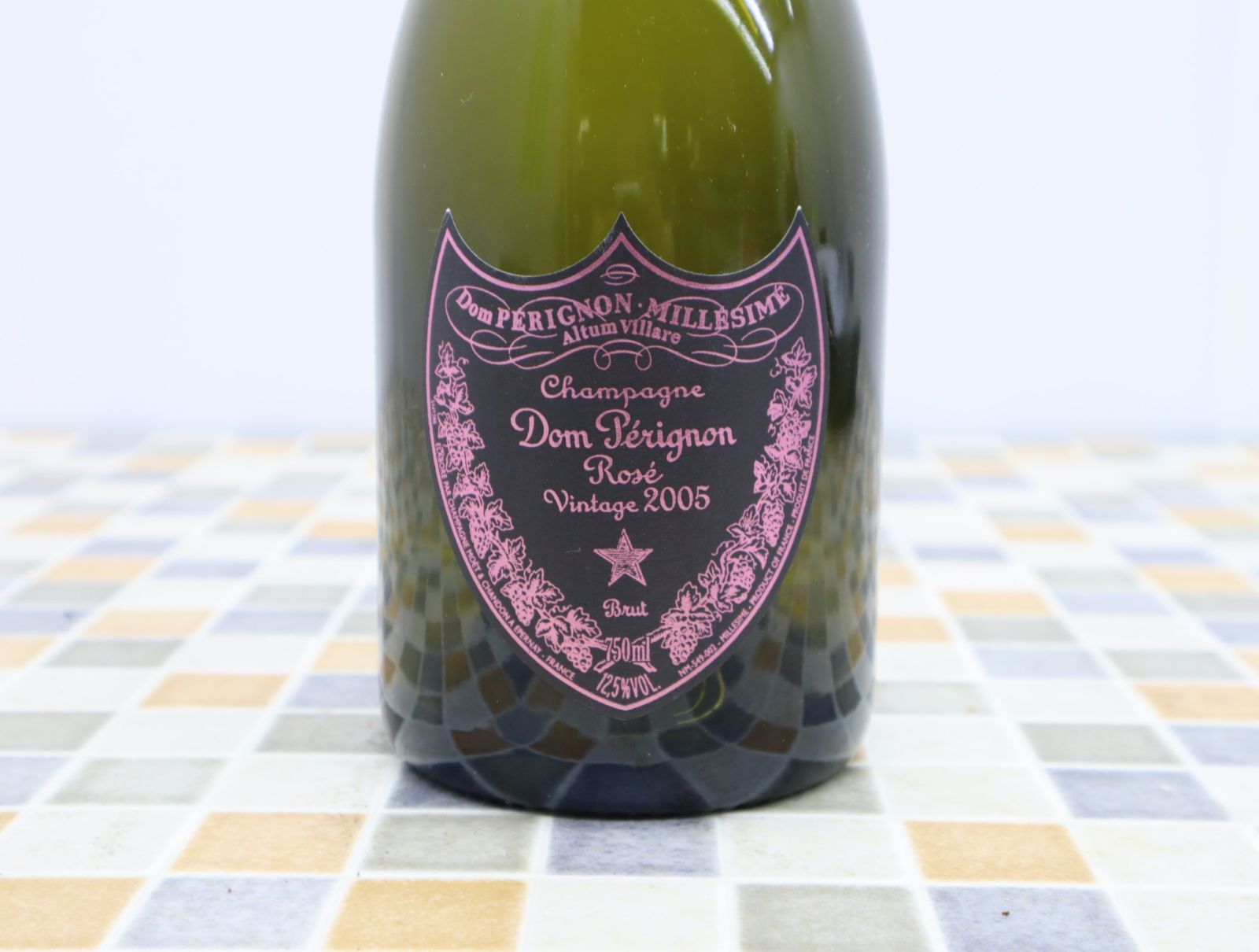◇シャンパン ｜ドンペリニヨン ロゼ 2005 空き瓶｜Dom Perignon ROSE ...