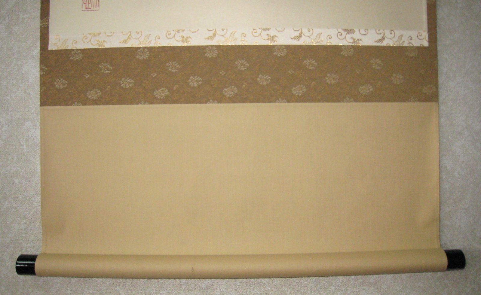 真筆】茶掛け 茶掛 円相 無尽蔵◇大徳寺派 長楽寺 前大徳 小室大心 共