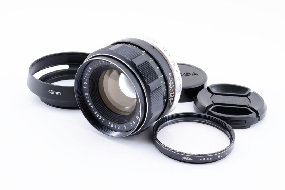 FUJI FUJINON 55mm F1.8 レンズフィルター付 L811 - メルカリ FUJI FUJINON 55mm F1.8 レンズフィルター付 L811 - メルカリ