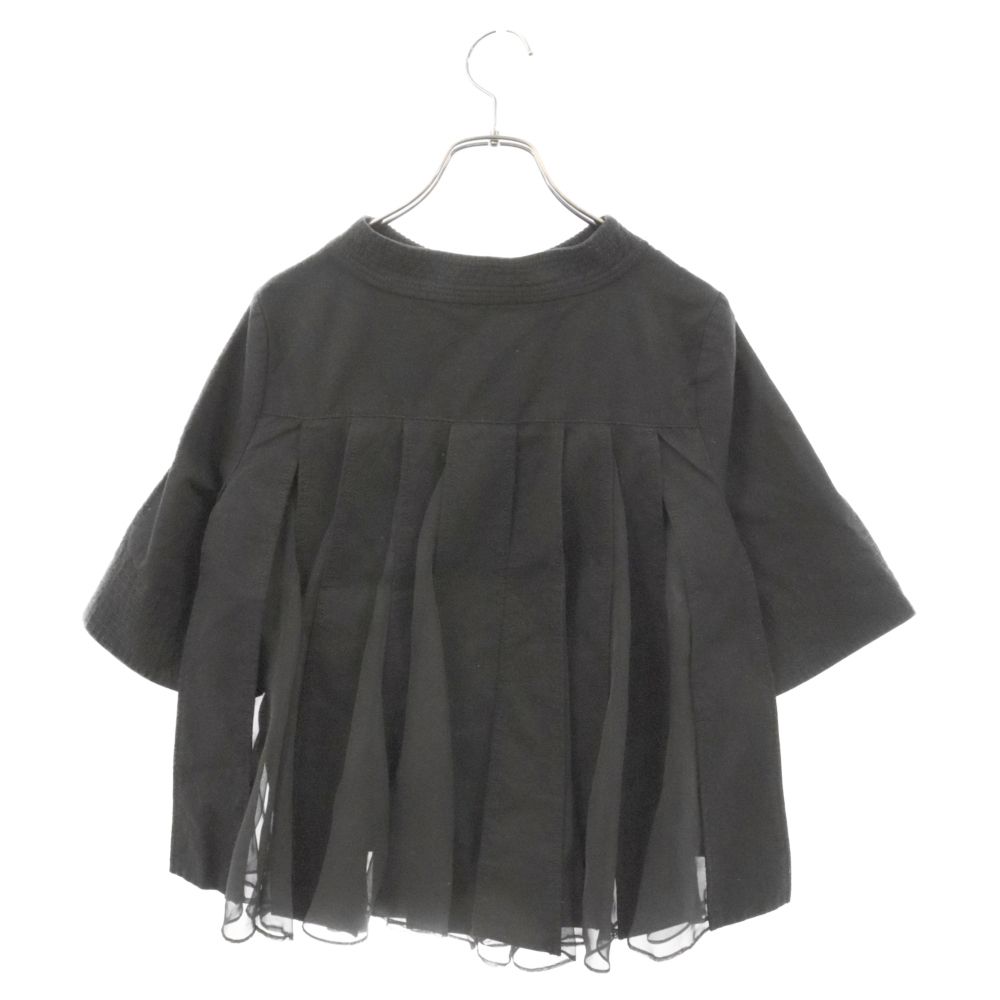 Sacai (サカイ) 20SS Fabric Combo Knit シフォン ツイル ニット