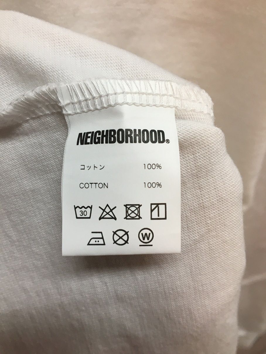 NEIGHBORHOOD NH × TAKU OBATA.TEE LS-3 WHITE ネイバーフッド