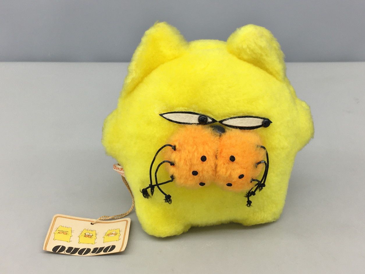 希少★レア オヨネコぶーにゃん ぬいぐるみ オヨヨ oyoyo 当時物 Amazon.co.jp: 当時物 日本製 安田信託銀行 オヨネコ ぶーにゃん
