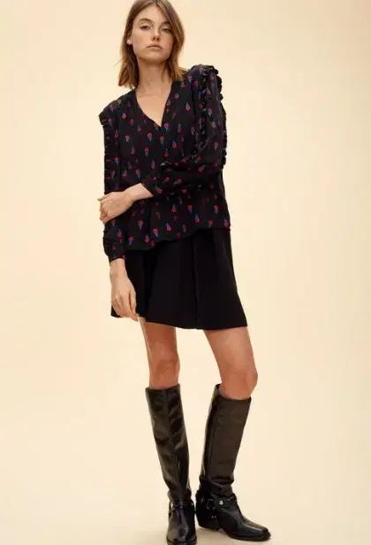 クロディピエロ 飛ぶ も 素敵 刺繡 ブラウス