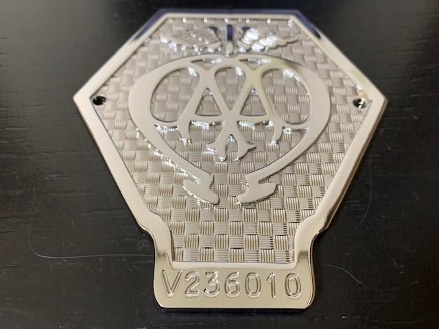 AA グリルバッジ カーバッジ 商用車用 BMC ミニ 1967 英国製