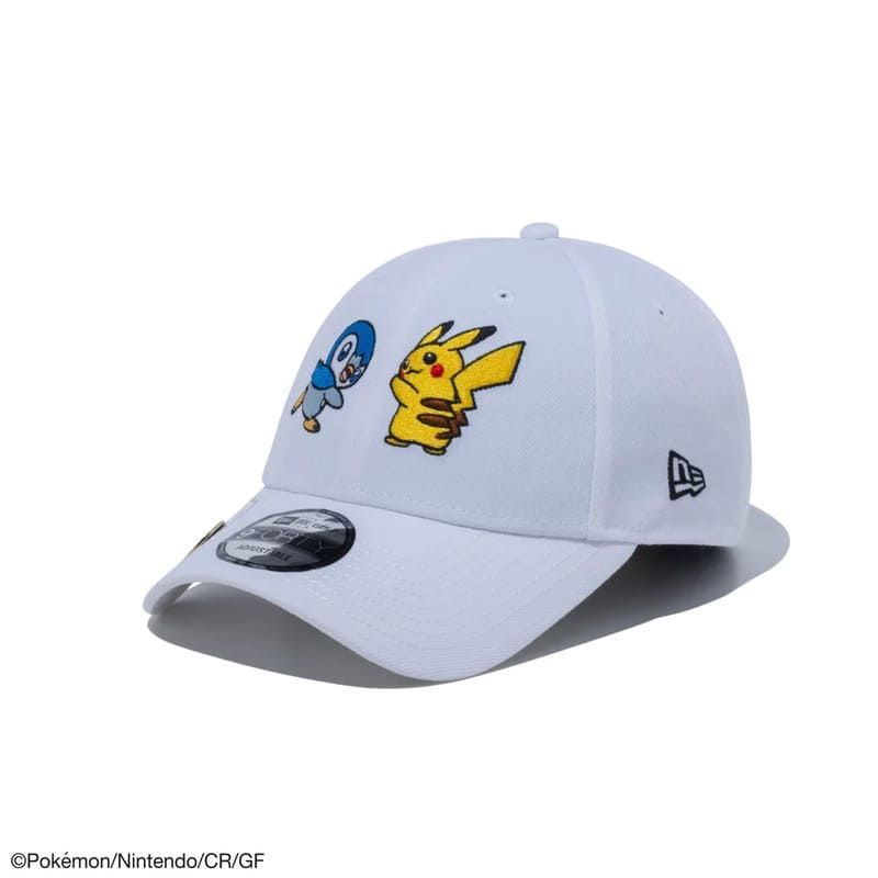 新品 NEWERA ニューエラ ポケモン コラボ キャップ CAP 帽子 9FORTY ピカチュウ ポッチャマ カビゴン ゲンガー ポケットモンスター  キャラクター グッズ 刺繍 ボールマーカー ユニセックス メンズ レディース 白 ホワイト 黒 ブラック - メルカリ