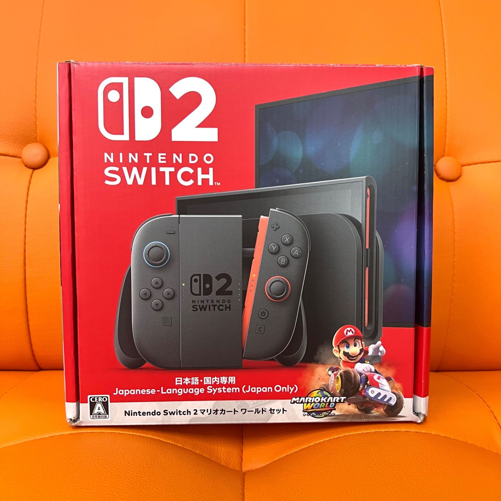 Nintendo Switch2 （日本語国内専用） マリオカートワールドセット Amazon.co.jp: Nintendo Switch 2(日本語・国内専用) マリオ