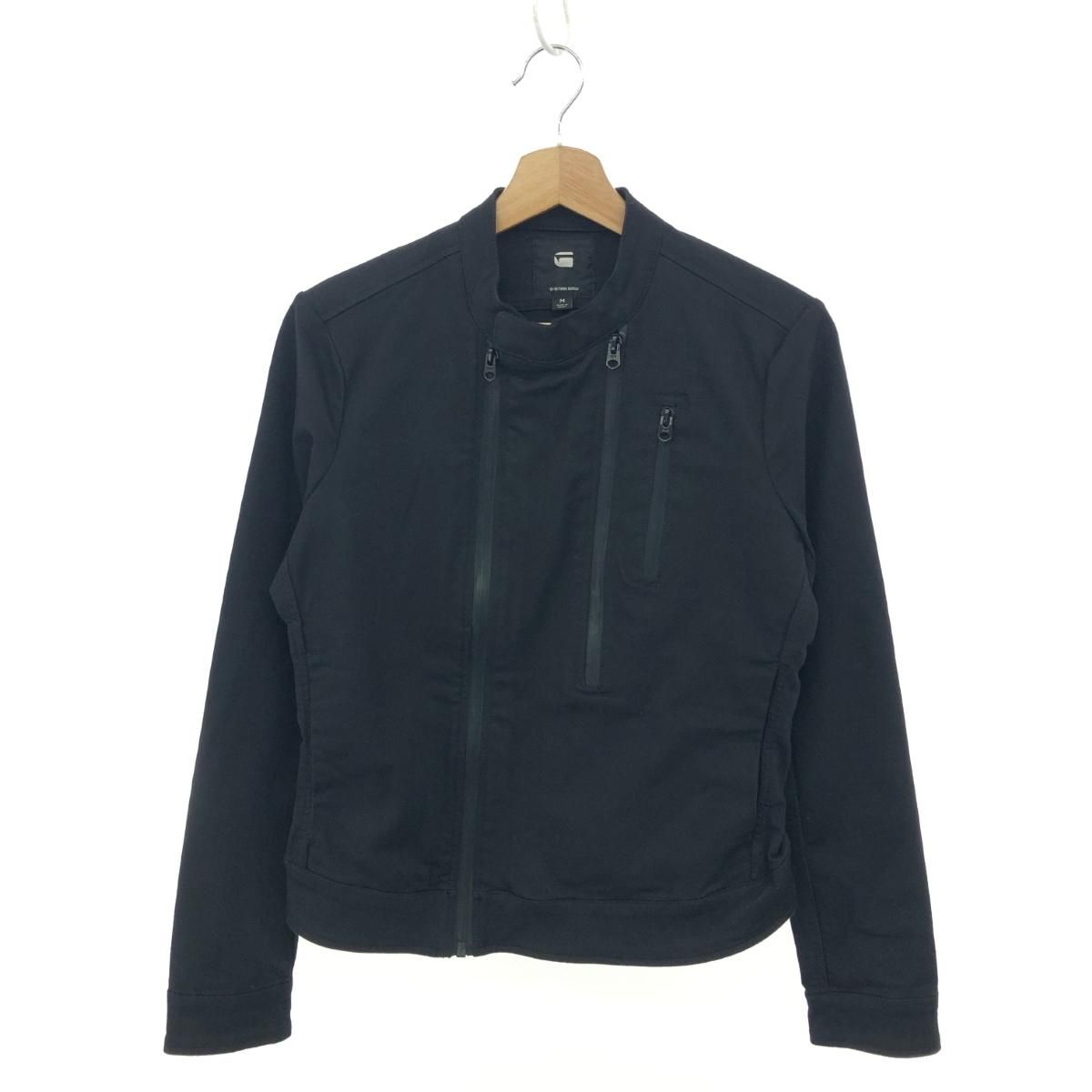 良好 G-STAR RAW ジースターロウ ライダースジャケット サイズ:M