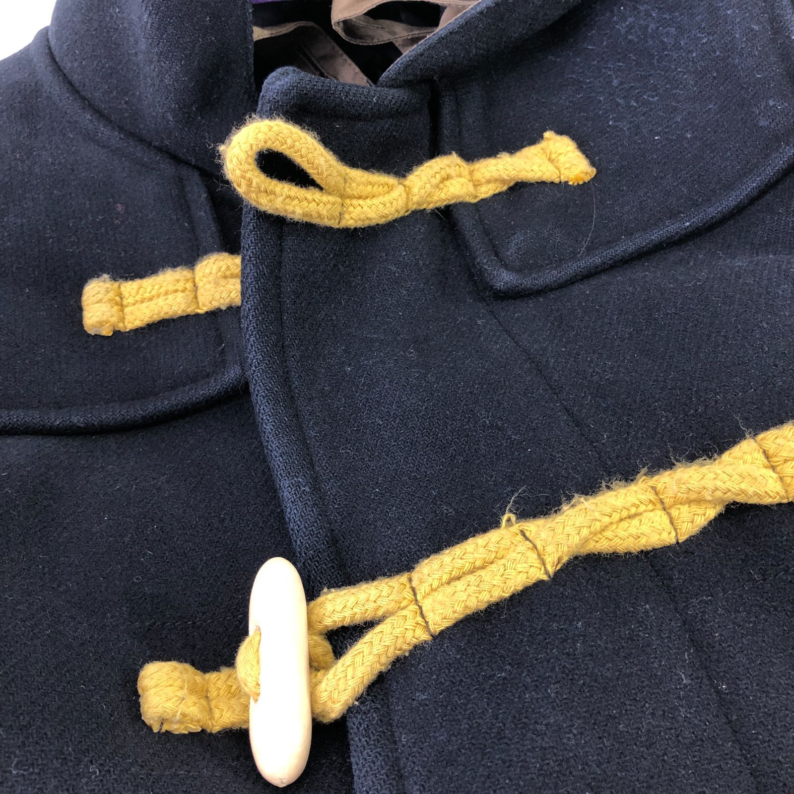 Paul Smithポールスミス　ダッフルコート フード付き　濃紺 ネイビー ポールスミス アールニューボルド R.NEWBOLD ダッフルコート M