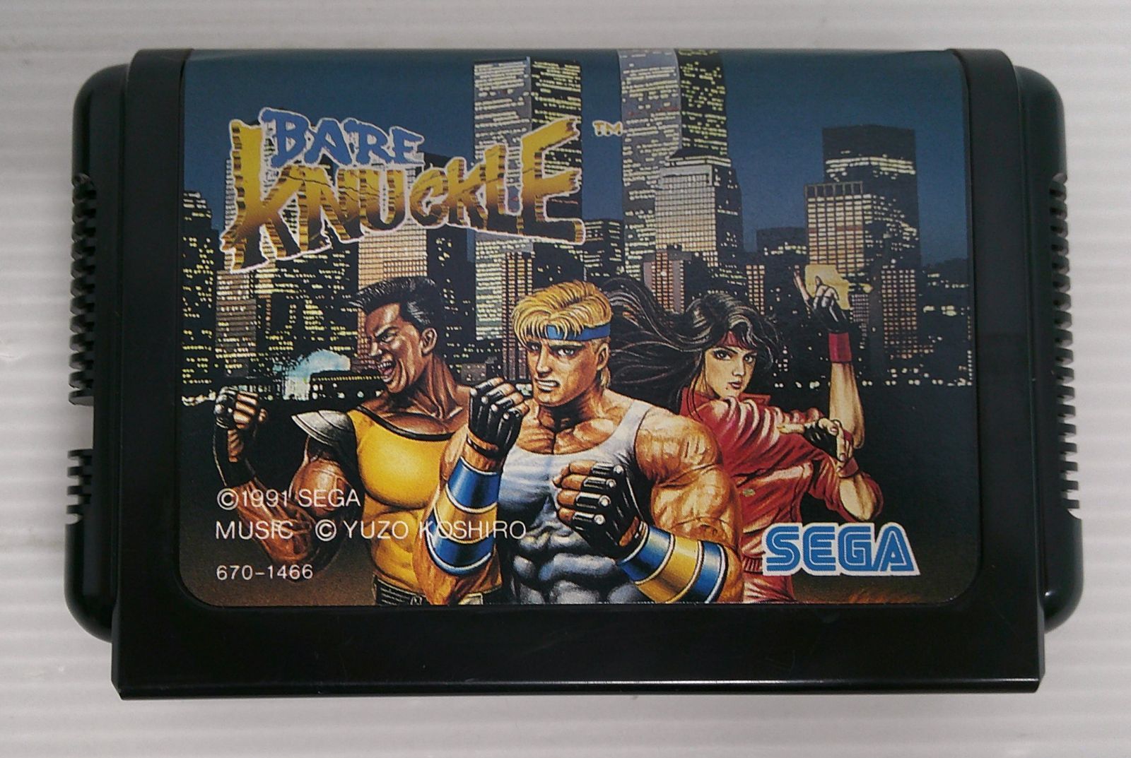 メガドライブソフト　ベアナックル 怒りの鉄拳 (状態：説明書状態難) 開封品】メガドライブソフト ベアナックル 怒りの鉄拳【動作
