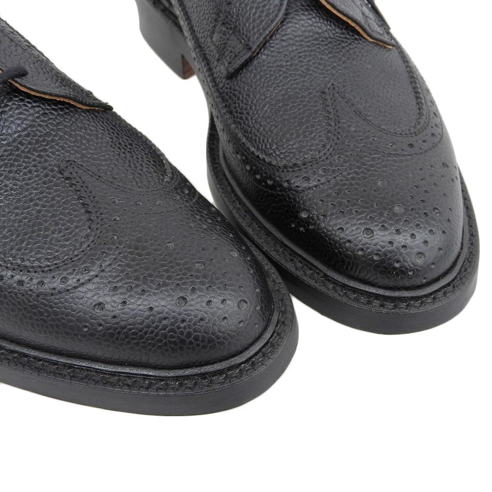 超美品 トムブラウン THOM BROWNE 現行タグ フルブローグ ウイング 