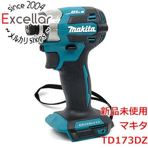 bn 13 開封のみ 箱きず やぶれ マキタ 充電式インパクトドライバー 本体のみ TD173DZ 青 取説いたみ