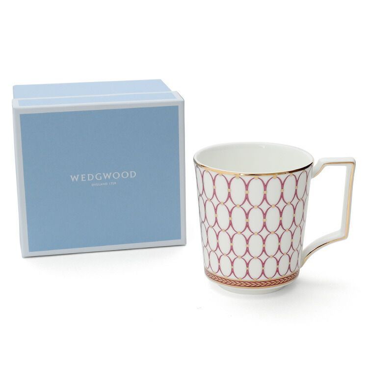 ウェッジウッド ルネッサンス ゴールド マグ 300ml 2枚 Tasa01