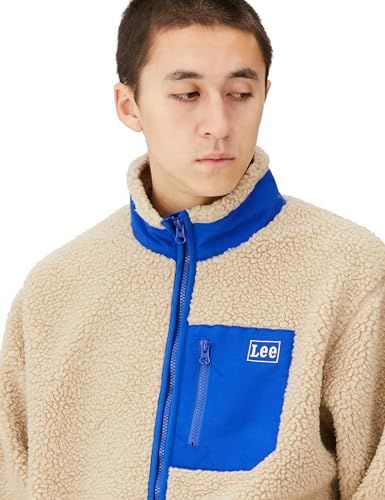 ボアフリースジップジャケット ベージュ