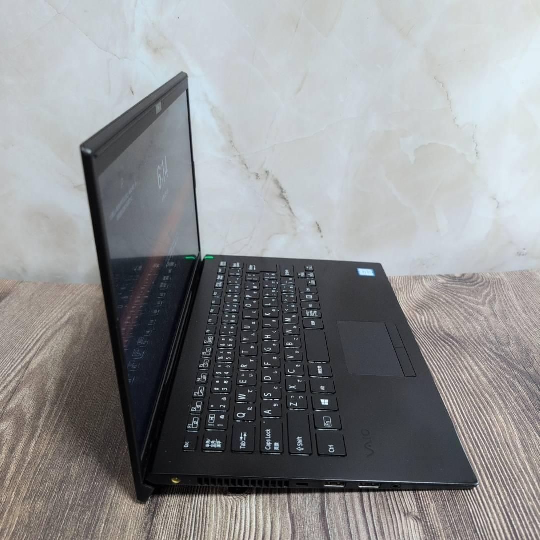 初心者VAIO 8世代i5 8GB SSD256GB ノートパソコン オフィス Office付き 即納 初心者にも 届いてすぐ使えます マウスはおまけ S403 SSD256GB 8GB VAIO 薄型 オフィス付き i5✨爆速‼SSD256GB✨メモリ8B✨WEBカメラ❣️白ノートパソコン✨