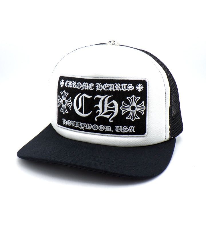 クロムハーツ CHROME HEARTS 【 CH TRUCKER CAP 】 CH 刺繍