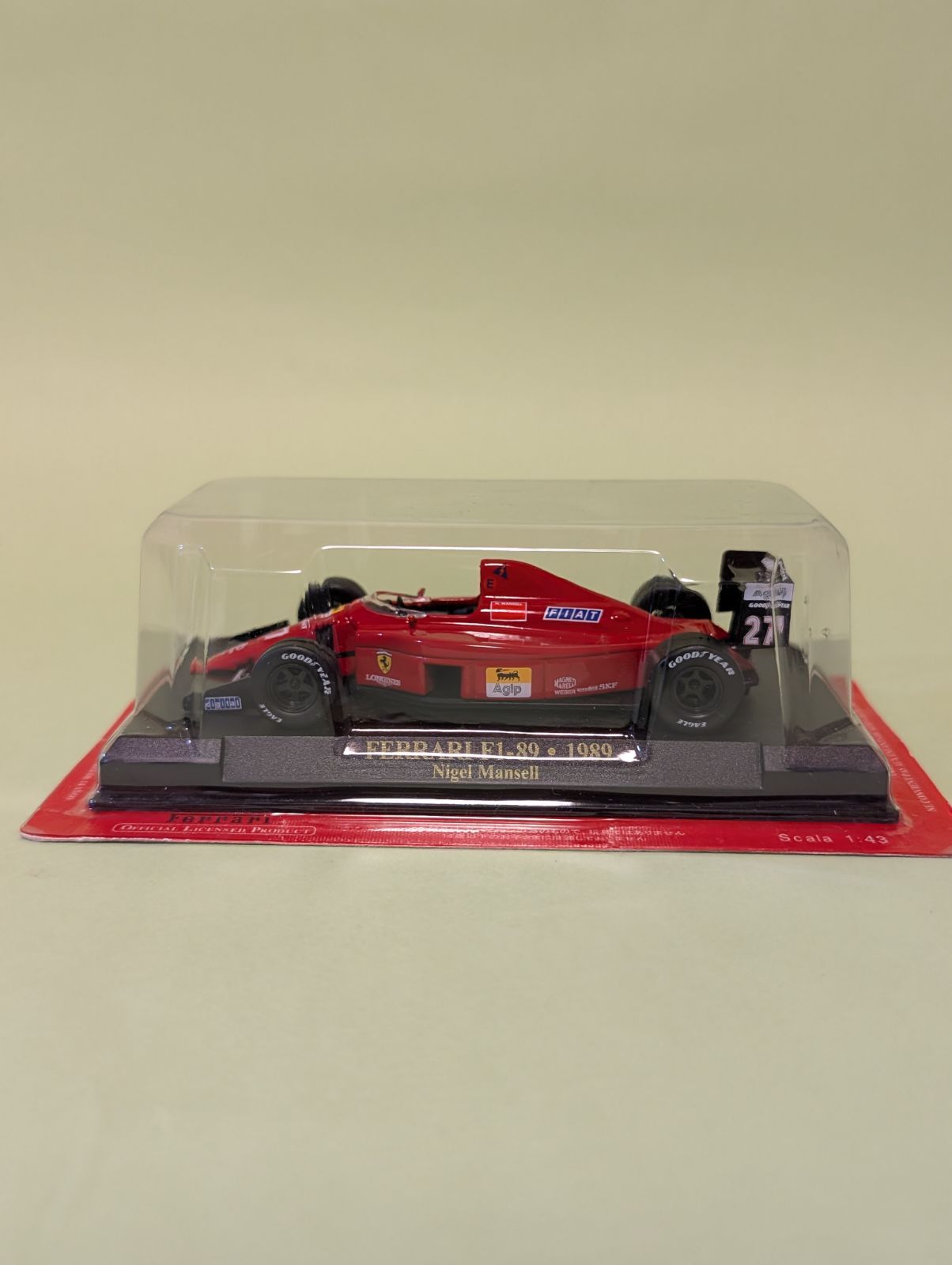 未開封 1/43 フェラーリF189 アシェット フェラーリF1コレクション