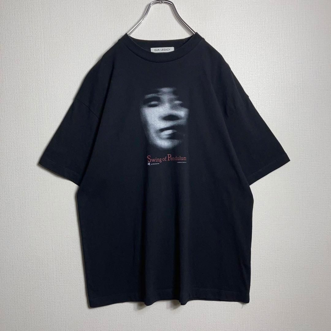 OUR LEGACY Tシャツ 半袖 ロゴ プリント コットン 46 - メルカリ 