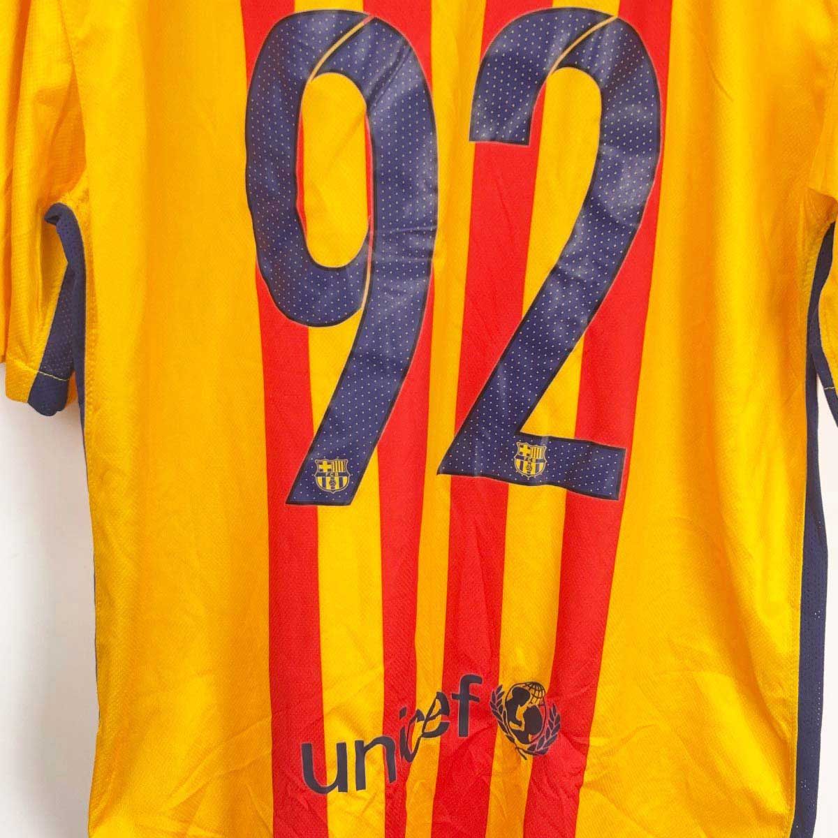 上下セット] ナイキ サッカー FCバルセロナ 2015 アウェイ