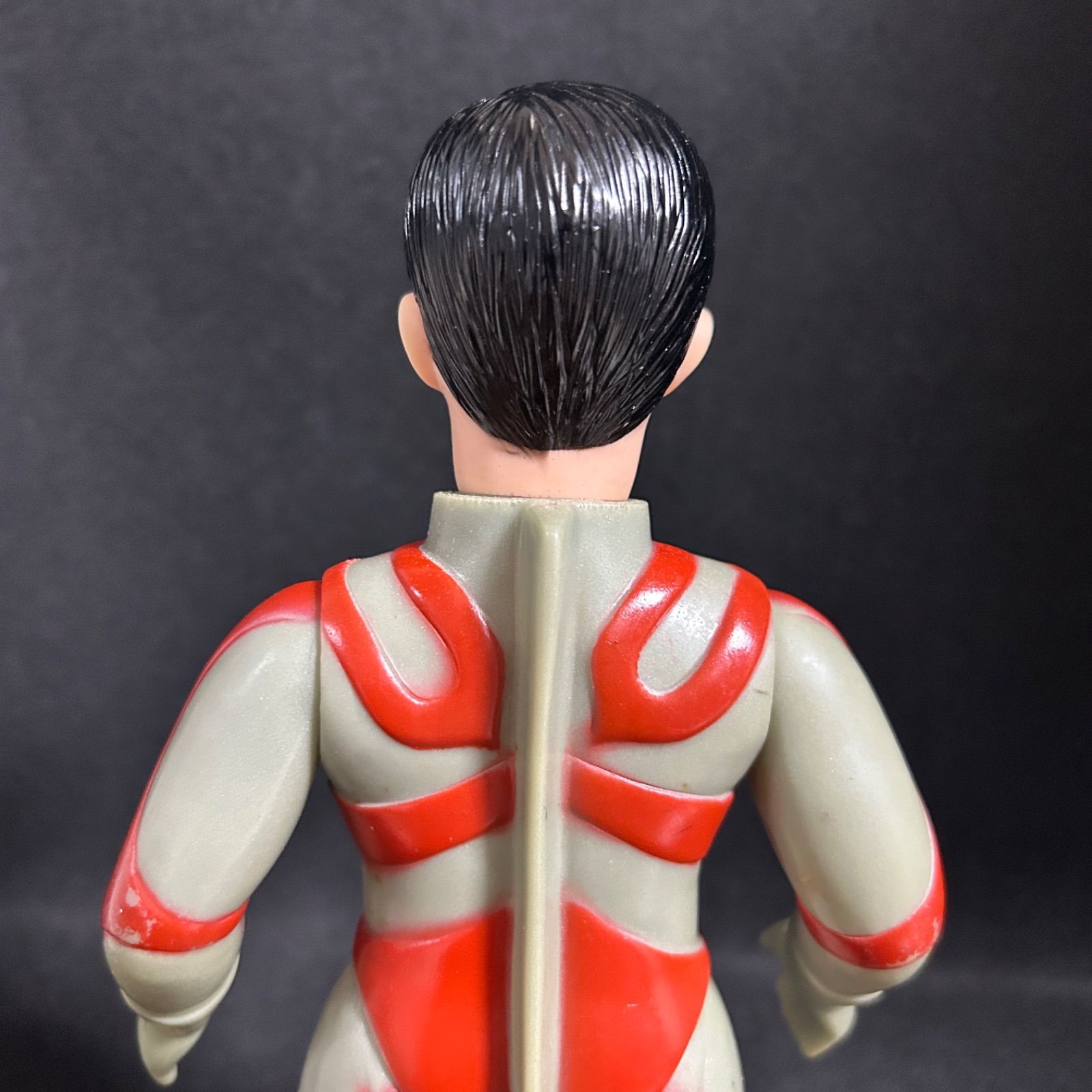 最終値下げ　希少　ウルトラマンA 面取れ　ソフビ フィギュア 昭和　レトロ ブルマァク ウルトラマンエース A ソフビ 面取れ 面替え 当時物