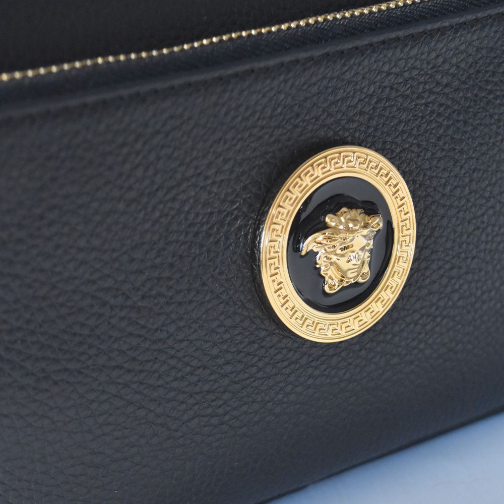VERSACE ショルダーバッグ VERSACE ヴェルサーチ バッグ ショルダーバッグ ボディバッグ 本革
