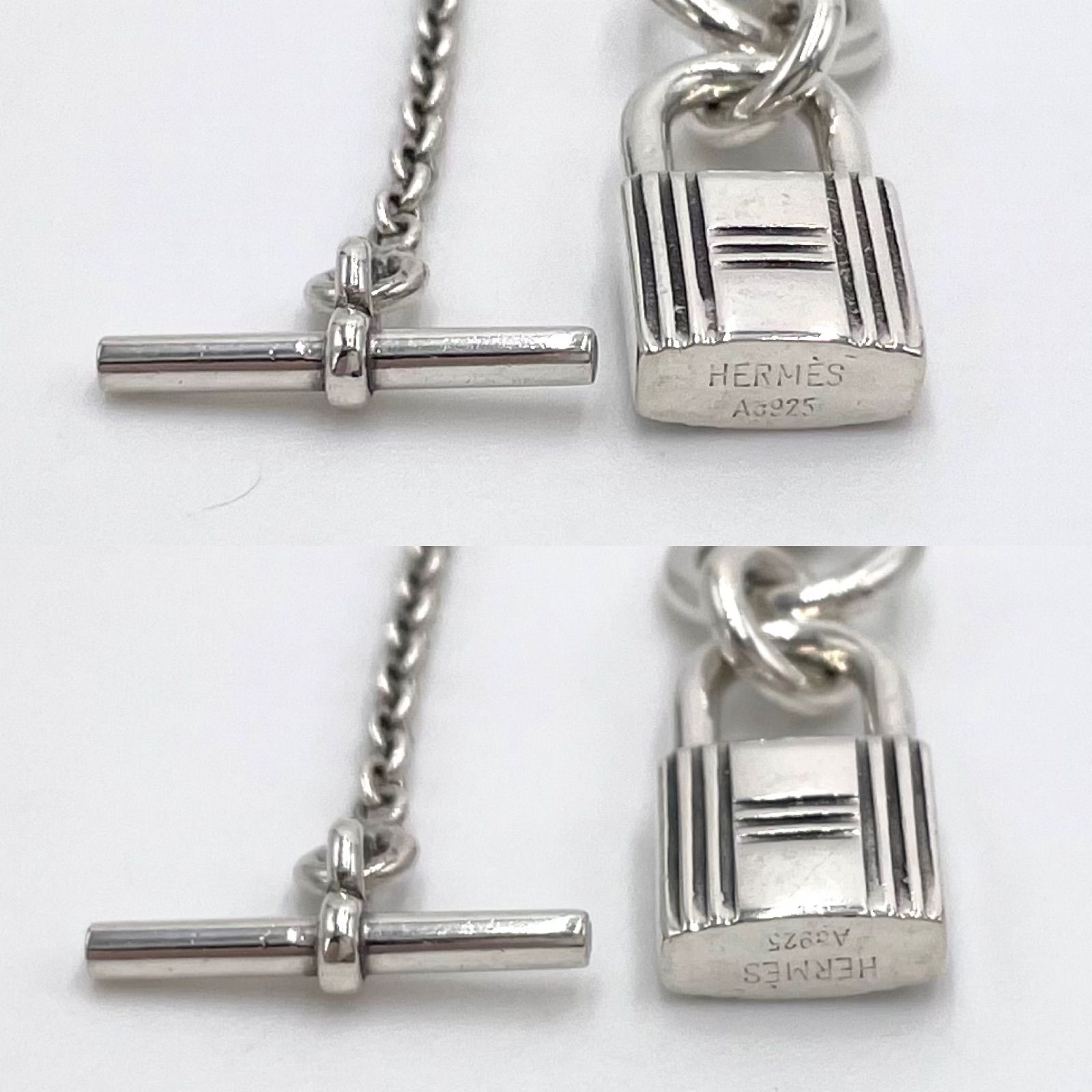 HERMES エルメス ペンダント アミュレット ケリー カデナ ネックレス