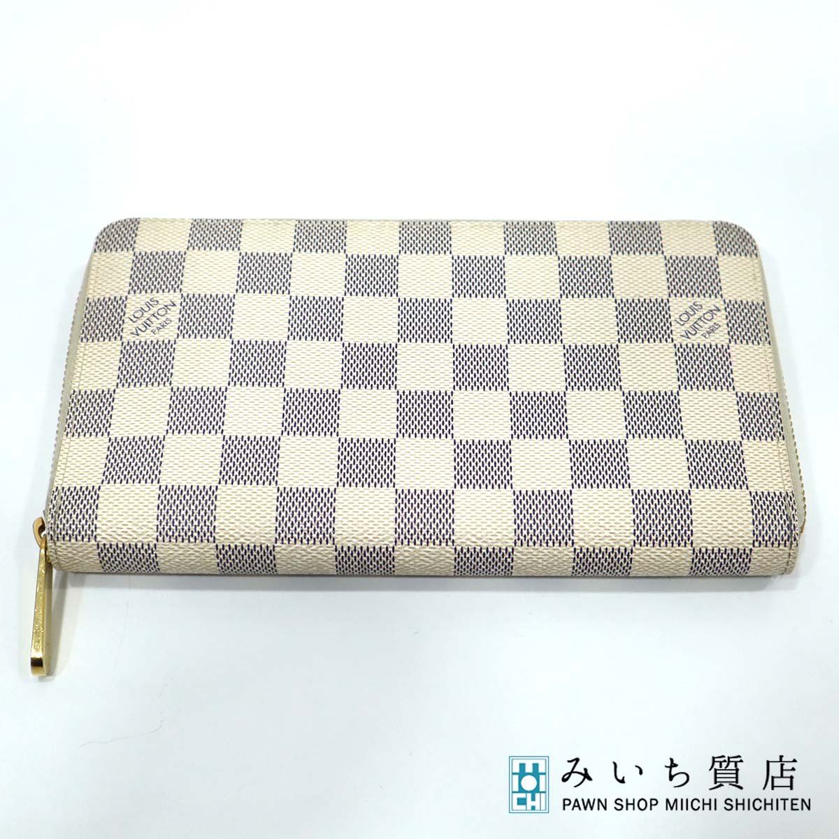 LV 長財布 ダミエアズール ジッピーオーガナイザー N60012 ルイヴィトン LOUIS VUITTON H1376 - メルカリ