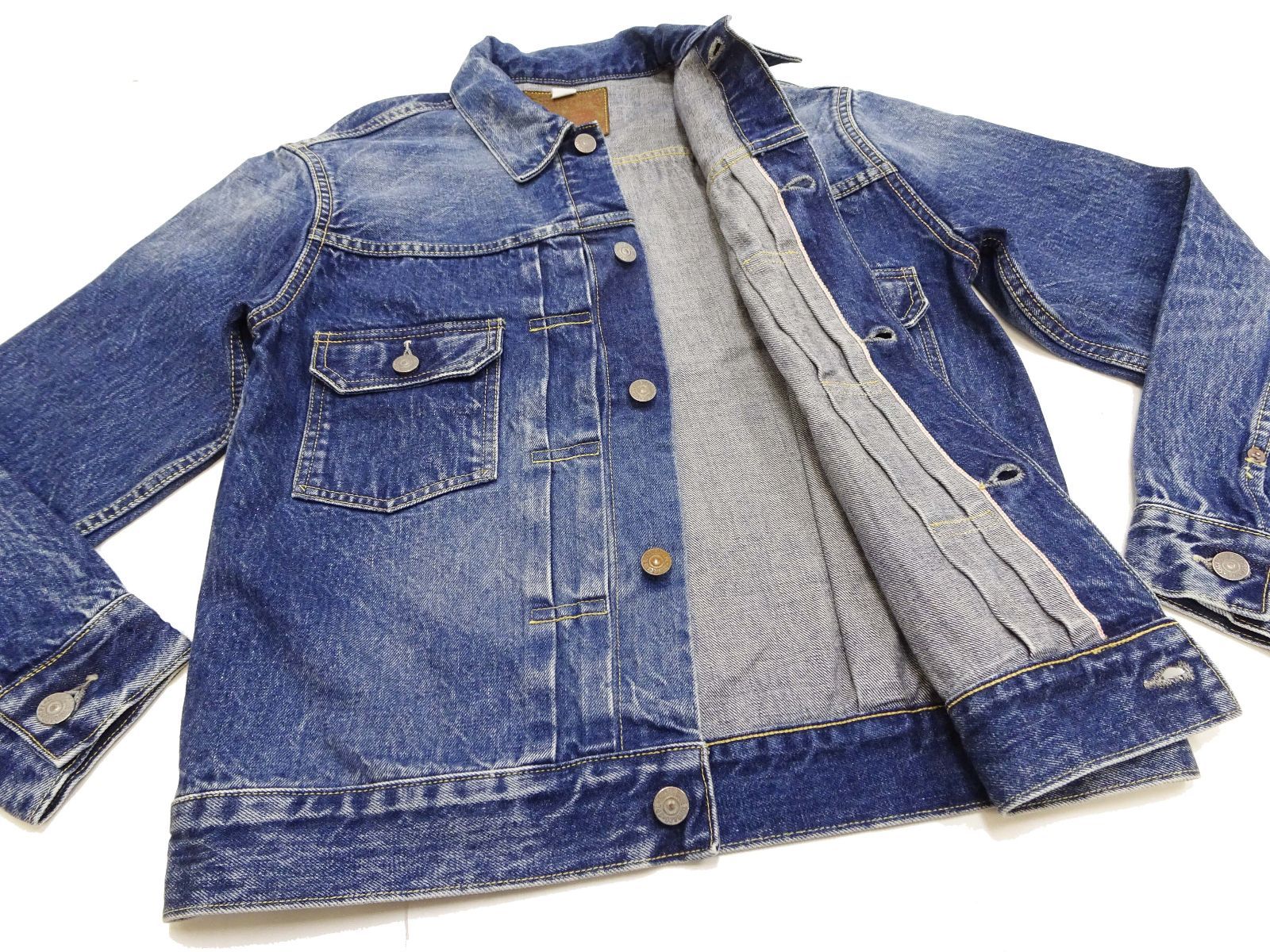 SUGAR CANE デニムジャケット ダークブルー Lot No. SC15503 / FICTION ROMANCE 11oz. BLUE DENIM 1920's