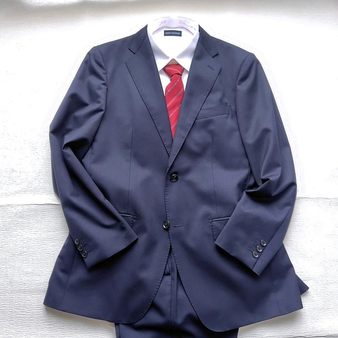 54 未使用 春夏 AOKI アオキ スーツ ネイビー 東京2020 AB5 54 未使用