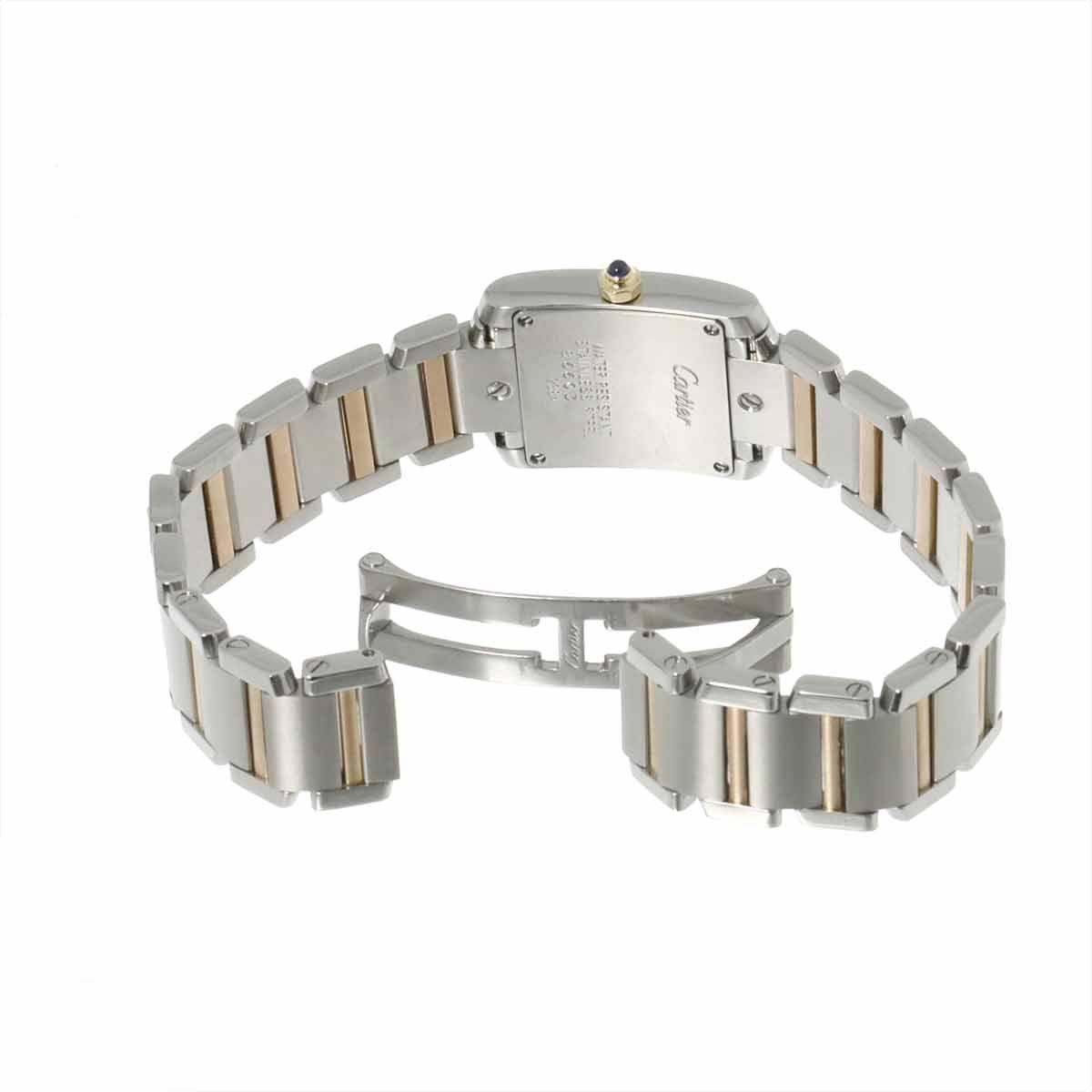 カルティエ Cartier タンクフランセーズSM コンビ W51027Q4 レディース  