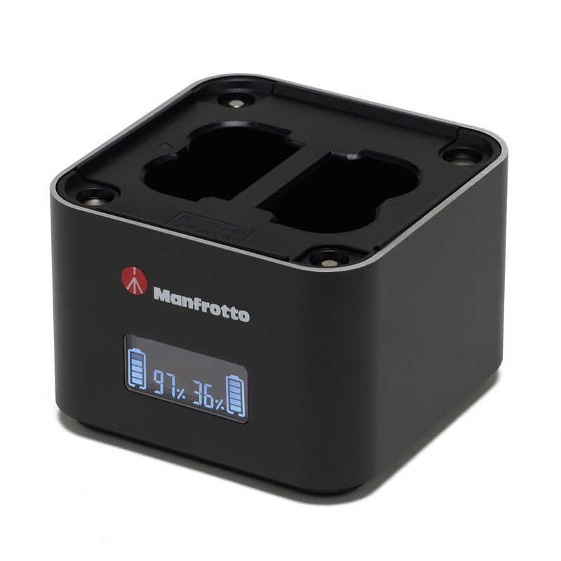 送料無料 ♥ 未開梱 マンフロット Pro CUBE3 ツインチャージャー 富士フイルム用 MANPROCUBEF