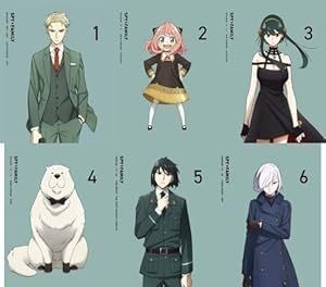 Blu-ray SPY×FAMILY 初回生産 版 全6巻セット ブルーレイ