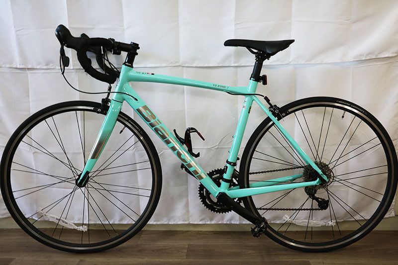 中古並品 Bianchi ビアンキ VIA NIRONE 7 MS-R9 ロードバイク