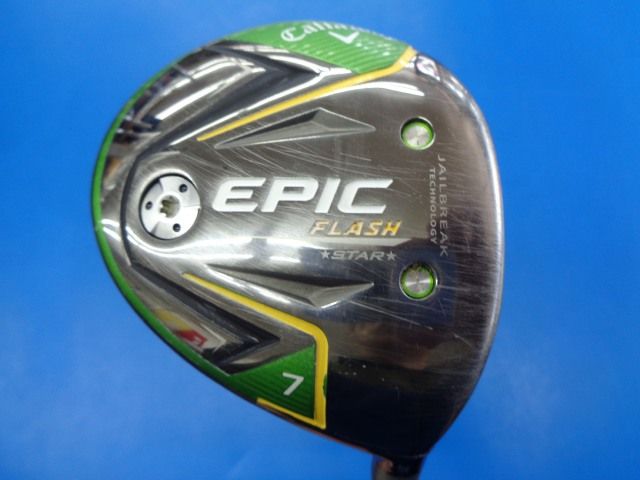 GK高辻▲ 5427 フェアウェイウッド キャロウェイ EPIC FLASH STAR|7W|21度|Speeder EVOLUTION for CW JP |SR