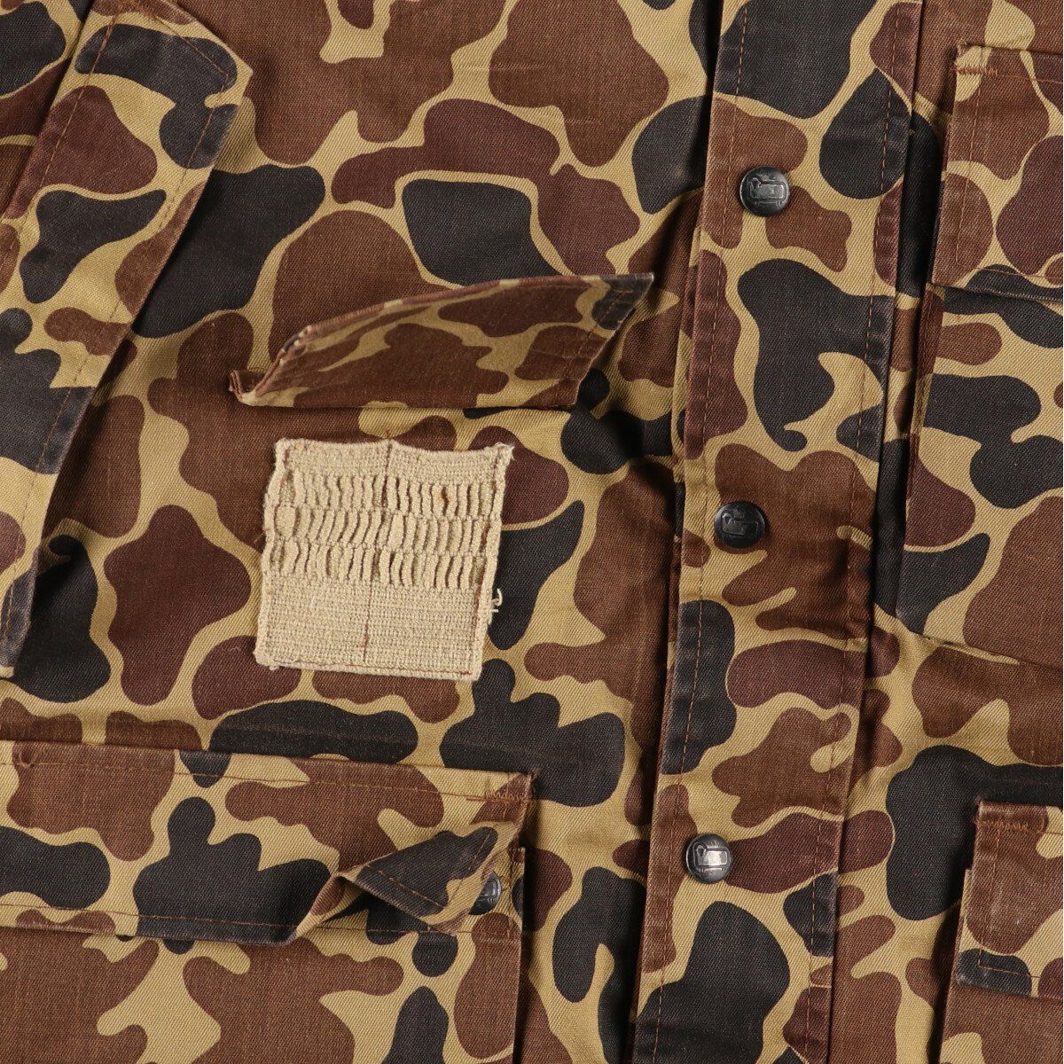古着 80年代 ウールリッチ WOOLRICH ダックハンターカモ 迷彩柄